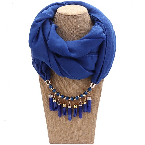 

Women's Scarves Infinity Scarf Daily Holiday Linen Bohemia Warm Decoration 1 PC