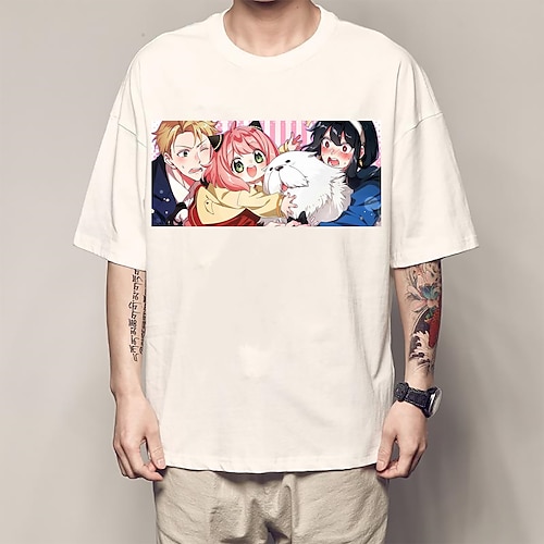 

Personaggio anime Il tuo falsario Maglietta Anime Cartone animato Manga Classico Stile di strada Maglietta Per Per uomo Per donna Unisex Per adulto Stampa a caldo 100% poliestere