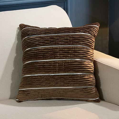 

Velvet Double Side Cushion Cover 1PC Soft Decorative Square Throw Pillow Cover Cushion Case Pillowcase for Bedroom Livingroom Indoor Cushion for Sofa Couch Bed Chair