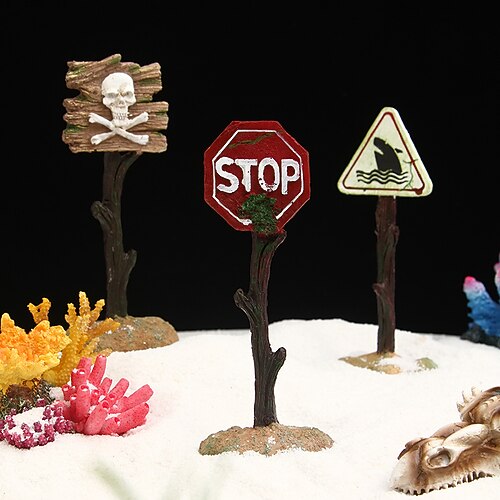 

Sign Garden Ornament Decorative Objects Resin Modern Contemporary for Home Decoration Gifts 1pc