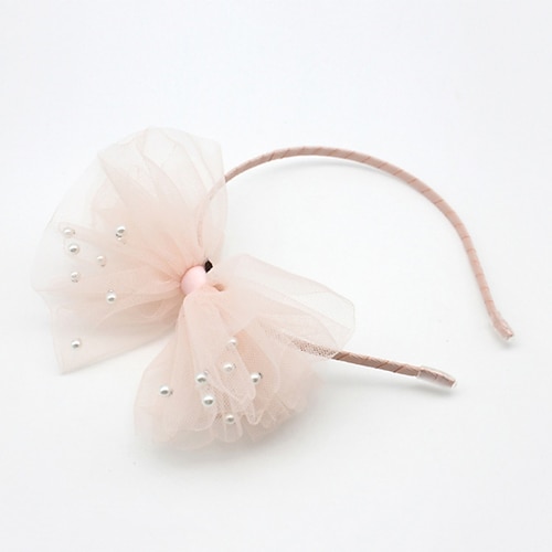 

Kids Girls' Sweet Daily Solid Colored Polyester Hair Accessories Blue / Pink / Dusty Rose One-Size