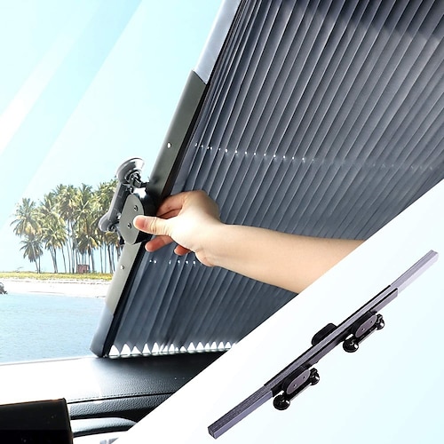 auto windschutzscheibe vorhang einziehbar set faltbar auto