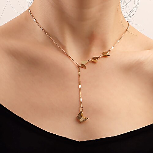 

1PC Necklace For Women's Wedding Sport Gift Alloy Classic Butterfly
