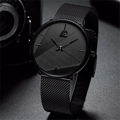 

Watches Mens 2022 Minimalist Men's Fashion Ultra-thin Watch Simple Men Business Quartz Wristwatch relogio masculino