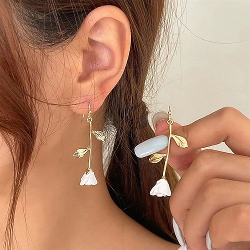 

1 Pair Stud Earrings For Women's Wedding Sport Engagement Alloy Classic Fashion