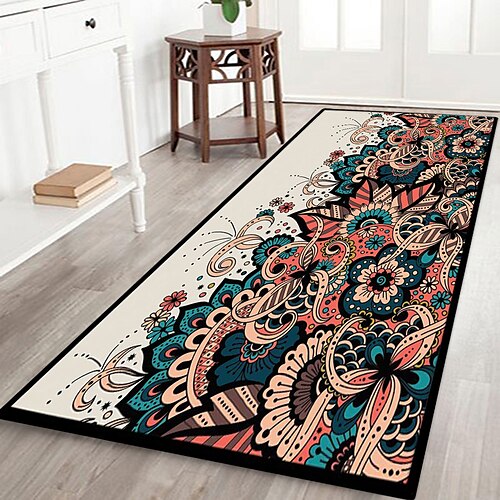 

Halloween Decoration Doormat,Flannel Fabric Floor Mat,Indoor Outdoor Doormat Non Slip, Perfect Greeting Front Door Mat