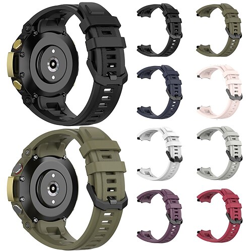 

1 PCS Smart Watch Band Compatible with Amazfit Amazfit GTR 2e Smartwatch Strap Adjustable Quick Release Shockproof Sport Band Replacement Wristband