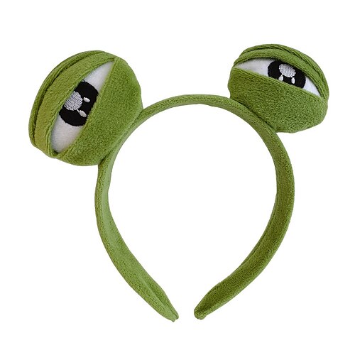 

Kids Girls' Sweet Daily Solid Colored Polyester Hair Accessories Green One-Size