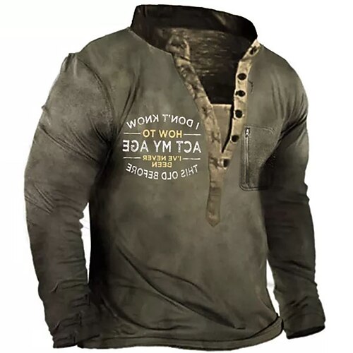 

Men's Unisex Sweatshirt Pullover Button Up Hoodie Brown Standing Collar Letter Graphic Prints Zipper Print Daily Sports Holiday 3D Print Streetwear Designer Casual Spring & Fall Clothing Apparel