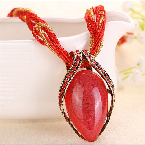 

Women's necklace Ethnic Style Street Geometry Necklaces