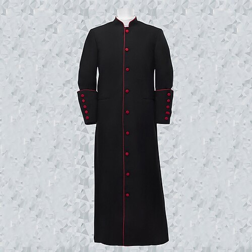 

Men's Winter Coat Casual Jacket Business Casual Winter Fall Polyester Windproof Warm Outerwear Clothing Apparel Casual Traditional / Classic non-printing Pure Color Pocket Stand Collar Single Breasted