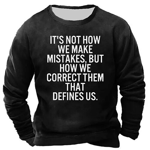 

Men's Unisex Sweatshirt Pullover Letter Graphic Prints Print Daily Sports Holiday 3D Print Streetwear Designer Casual Clothing Apparel Hoodies Sweatshirts Long Sleeve Navy Blue Black
