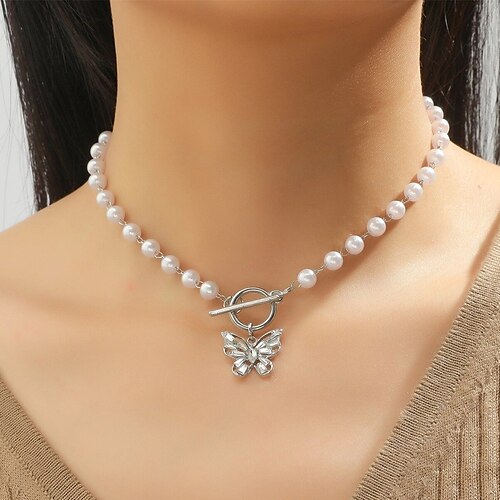 

1PC Necklace For Women's Wedding Sport Gift Alloy Classic Butterfly