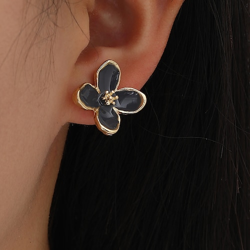 

1 Pair Stud Earrings For Women's Daily Formal Festival Alloy Geometrical Fashion Birthday