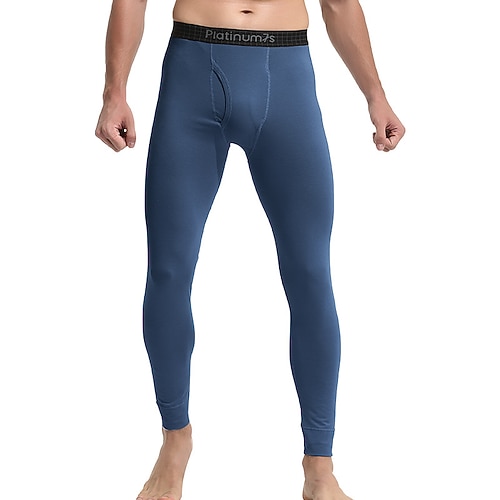 

Men's Running Tights Leggings Base Layer Compression Clothing Athletic Athleisure Winter Modal Breathable Quick Dry Moisture Wicking Fitness Gym Workout Running Sportswear Activewear Dark Grey Black