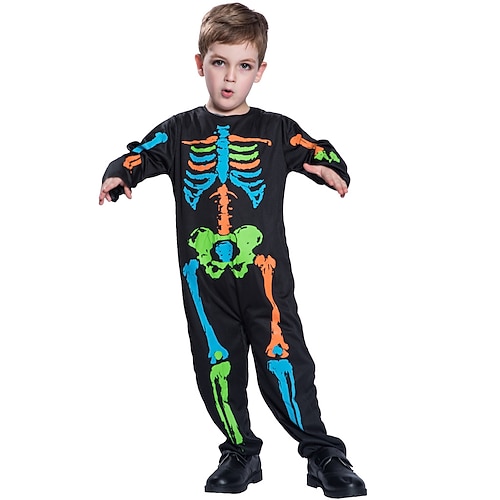 

Cosplay Suits Inspired by Skeleton / Skull Anime / Video Games Cosplay Accessories Leotard / Onesie Polyester All 855