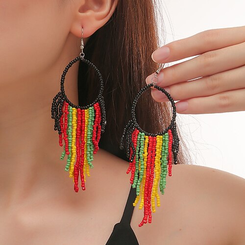

Women's Earrings Vintage Street Geometry Earring