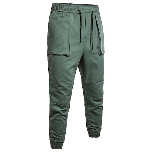 

Men's Cargo Pants Work Pants Outdoor Windproof Warm Breathable Lightweight Pants / Trousers Bottoms ArmyGreen Black Cotton Yoga Camping / Hiking Hunting M L XL 2XL 3XL