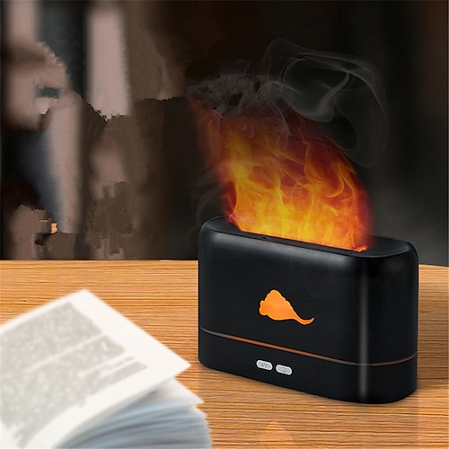 

Halloween Lights Aroma Diffuser Air Humidifier Ultrasonic Cool Mist Maker Fogger Led Essential Oil Flame Lamp Difusor