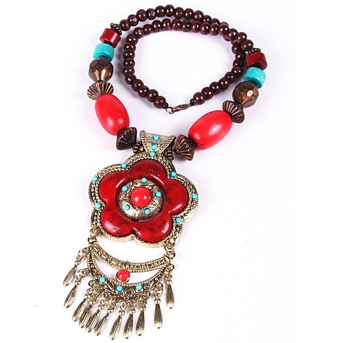 

Women's necklace Ethnic Style Street Geometry Necklaces
