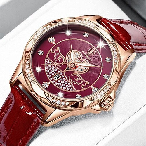 

New 362 Swiss Brand Ladies Watch Waterproof Luminous Calendar Quartz Watch Female Live Explosion