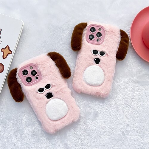 

Phone Case For Apple Back Cover iPhone 14 Pro Max iPhone 14 Pro iPhone 14 Plus iPhone 14 iPhone 13 Pro Max 12 11 SE 2022 X XR XS Max 8 7 Bumper Frame Full Body Protective Dustproof Cartoon Plush PC