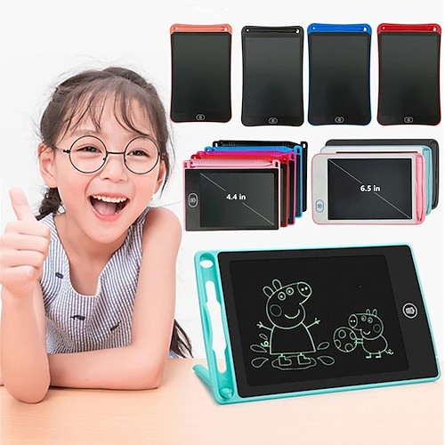 

1PCS 4.4Inch Electronic Drawing Board LCD Screen Writing Tablet Handwriting Pad With Pen Digital Graphic Drawing Tablets