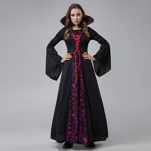 Vampire Dress Cosplay Costume Adults' Women's Dresses Performance Masquerade  Easy Halloween Costumes 2023 - US $40.99