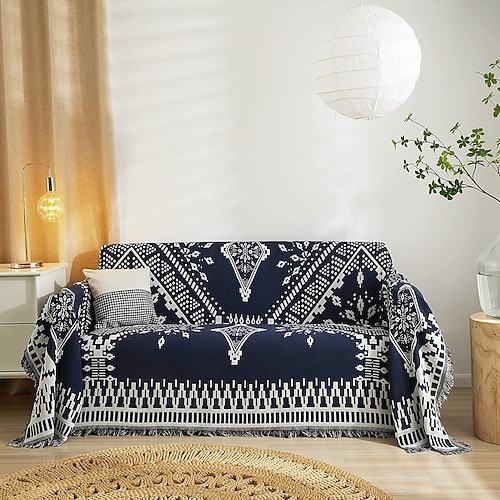 

Sofa Cover Sofa Blanket Geometric Print Couch Cover Couch Protector Sofa Throw Cover Washable for Armchair/Loveseat/3 Seater/4 Seater/L Shape Sofa