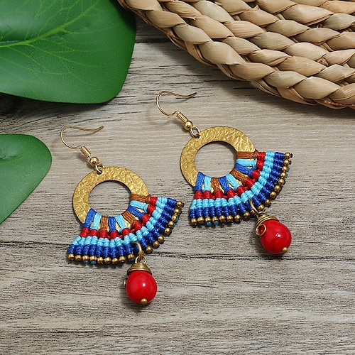 

Women's Earrings Vintage Street Geometry Earring
