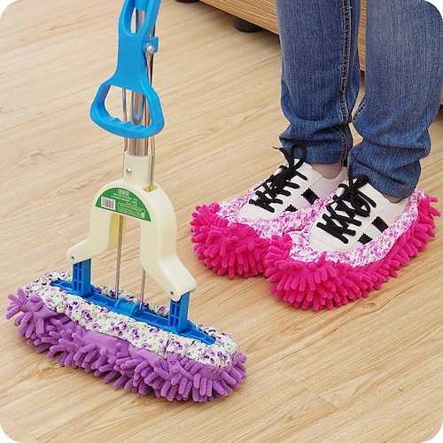 

Eco-friendly House Floor Polish Clean The Floor Single Pack Washable Mop Shoe Cover