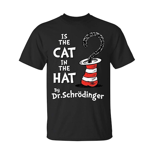 

The Cat in the Hat Kids Boys T shirt Animal Outdoor 3D Print Short Sleeve Crewneck Fashion 3-12 Years Spring Black White
