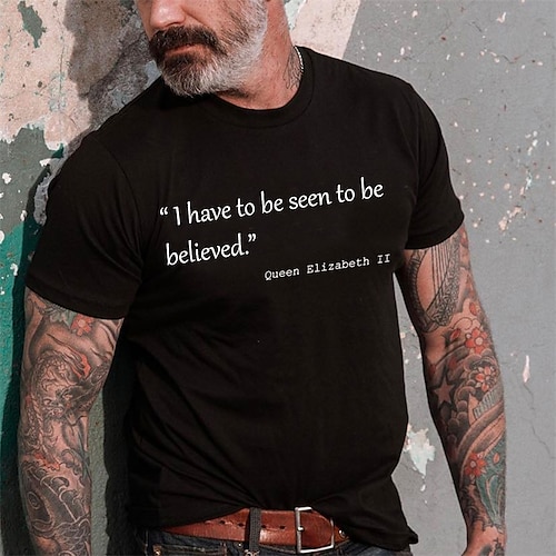 

Hombre Unisexo Camiseta Letra Estampados Cuello Barco Negro Estampado en caliente Exterior Calle Manga Corta Estampado Ropa Deportes Design Casual Grande y alto / Verano / Verano