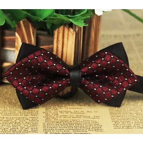 

Men's Bow Tie Gentleman Print Striped Formal Party Evening Party / Cocktail