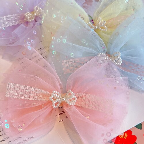 

Kids Girls' Sweet Daily Color Block Polyester Hair Accessories Blue / Purple / Pink One-Size