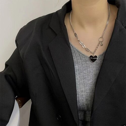 

1PC Necklace For Women's Wedding Sport Gift Alloy Classic Heart