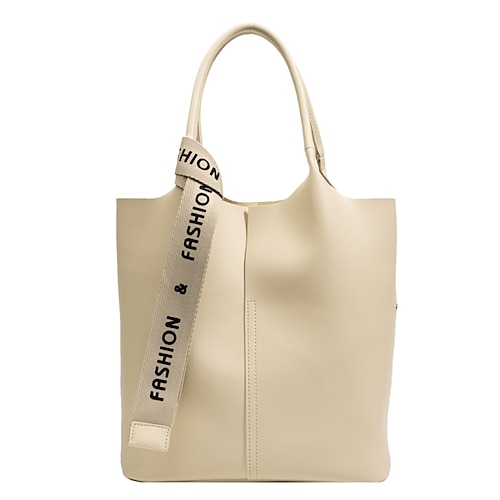 

Per donna Borsa con manico superiore Borsa a tracolla pelle sintetica Set di 2 borsette Giornaliero Per uscire Di pizzo Tinta unica Nero Bianco Marrone