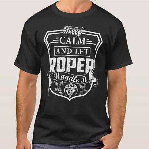 

Homens Unisexo Camiseta Letra Estampas Abstratas Gola Redonda Preto Impressão 3D Ao ar livre Rua Manga Curta Imprimir Roupa Vintage Esportes Designer Casual / Verão / Verão