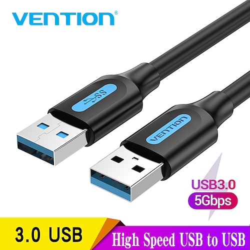 

Vention USB 2.0 3.0 Male to Male Extension Cable High Speed Data Transfer Cable Extender for Radiator Car Speaker Webcom HD