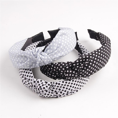 

Kids Girls' Sweet Daily Polka Dot Polyester Hair Accessories Royal Blue / Light Blue / White One-Size