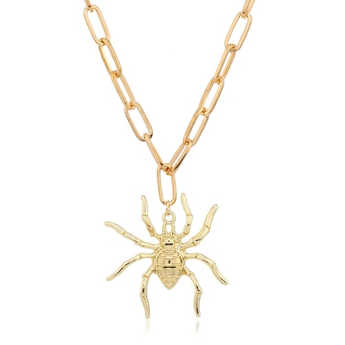 

Women's necklace Vintage Halloween Spiders Necklaces