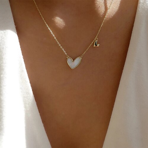 

1PC Necklace For Women's Wedding Sport Gift Alloy Classic Heart