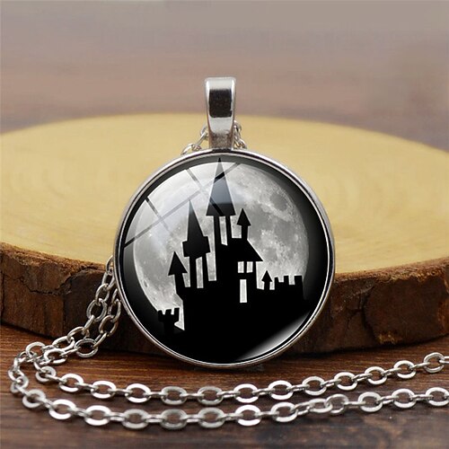 

Women's necklace Vintage Halloween Geometry Necklaces