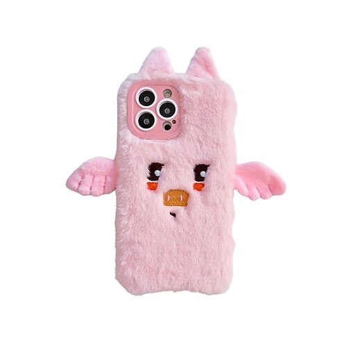 

Phone Case For Apple Back Cover iPhone 14 Pro Max iPhone 14 Pro iPhone 14 Plus iPhone 14 iPhone 13 Pro Max 12 11 SE 2022 X XR XS Max 8 7 Bumper Frame Full Body Protective Dustproof Cartoon Plush PC