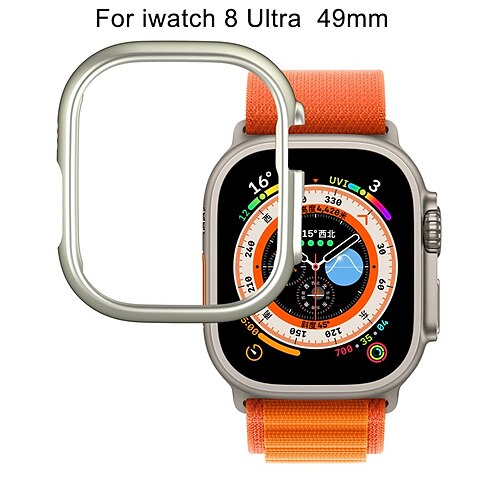 

1 Pack Watch Case Compatible with Apple iWatch Series 8 Scratch Resistant Dust Proof Rugged PC Watch Cover