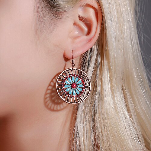 

Women's Earrings Vintage Outdoor Flower Earring