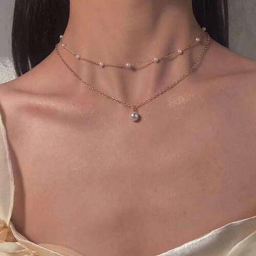 

1PC Necklace For Women's Wedding Sport Gift Alloy Classic Precious