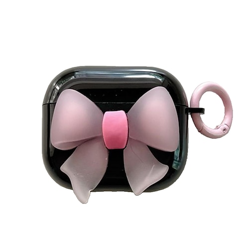 

Case Cover Compatible with AirPods Pro Airpods 1/2 Glow in the Dark Cool Pattern Solid Color Butterfly PC Headphone Case