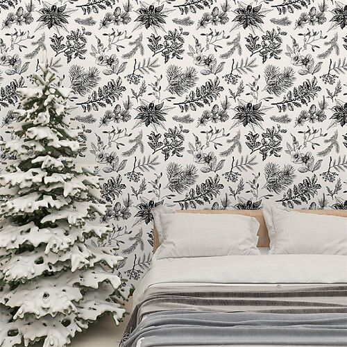 

Landscape Home Decoration Wall Covering, PVC / Vinyl Material Self adhesive Wallpaper, Room Wallcovering