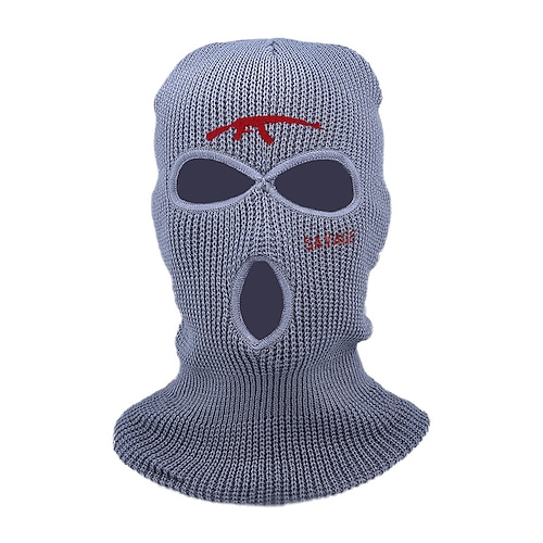 

Halloween Mask Three Hole Hat Fashion Neon Balafak Ski Cap Full Face Mask Warm Ear Protection Cycling Cap